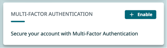 enable MFA banner