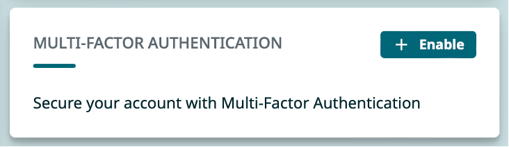 enable MFA banner